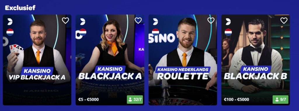 Kansino Nederlandse Roulette